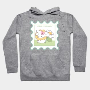 Blossom and Thrive with Loppi Tokki: Stamps of Growth and Flourishing Beauty! Hoodie